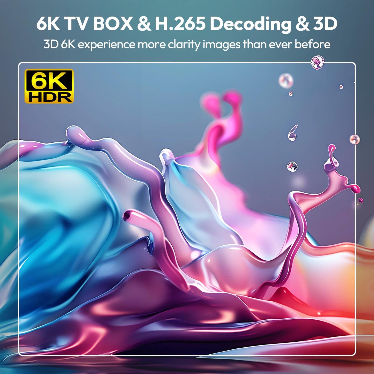 Android TV Box 12.0, T95MAX Android Box 4GB RAM 32GB ROM H618 Quad-Core CPU 6K TV Box Support 2.4/5G Dual WiFi Ethernet Bluetooth 4.0 H.265 Smart Box